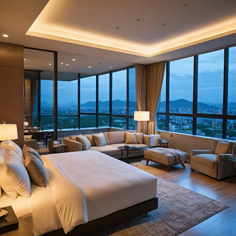 台灣高級飯店客房設施：極致舒適與現代科技的完美結合
