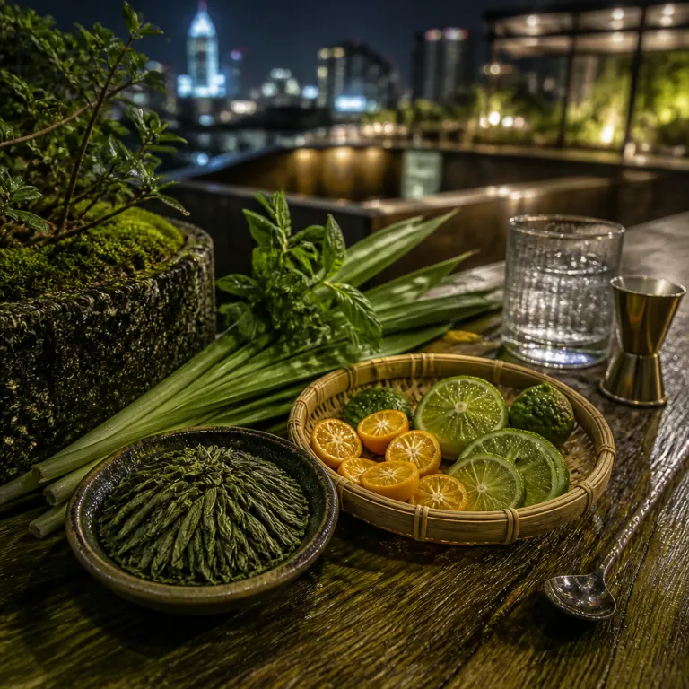 深夜的飯店酒吧：台灣Rooftop Bar裡的調酒師，正在用在地食材重寫酒單
